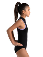 Load image into Gallery viewer, Color Pop Zip Front Leotard - Girls
12015C