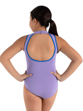 Load image into Gallery viewer, Color Pop Zip Front Leotard - Girls
12015C