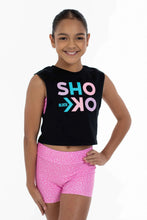 Load image into Gallery viewer, CROP “SHOOK” MUSCLE TANK FM1637