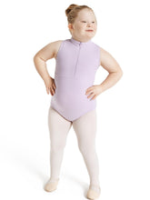 Load image into Gallery viewer, Glitter Glam Zip Front Leotard - Girls *Limited Edition 11908C