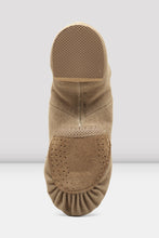 Load image into Gallery viewer, S0473L Ladies Phantom Stretch Canvas Jazz Shoes