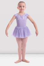 Load image into Gallery viewer, Girls Mirella Jardin Cap Sleeve Tutu Dress