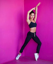 Load image into Gallery viewer, Sweatpant Legging: Black