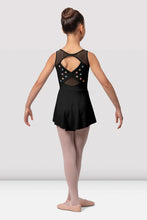 Load image into Gallery viewer, Girls Suki Open Back Skirted Leotard