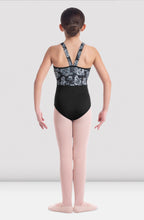 Load image into Gallery viewer, Girls Mirella Jardin Scoop Neck Wide Strap Camisole Leotard M474C
