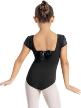 Load image into Gallery viewer, Glitter Glam Puff Sleeve Leotard - Girls *Limited Edition 11886C