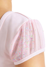 Load image into Gallery viewer, Glitter Glam Puff Sleeve Leotard - Girls *Limited Edition 11886C