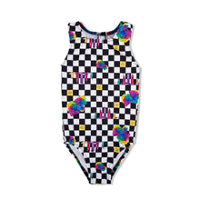 Load image into Gallery viewer, GP Loves New York Check Leotard