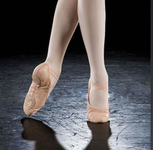 Load image into Gallery viewer, A2004c - Eurotard Child Coupé Leather Split Sole Ballet Shoe, Drawstring Free