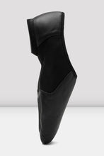 Load image into Gallery viewer, S0495L Ladies Neo-Flex Slip On Leather Jazz Shoes -BLACK LEATHER