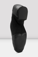 Load image into Gallery viewer, S0495L Ladies Neo-Flex Slip On Leather Jazz Shoes -BLACK LEATHER