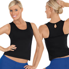 Load image into Gallery viewer, 4485 Eurotard Adult Microfiber Tank Top with Keyhole Back