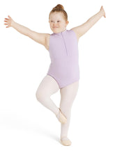 Load image into Gallery viewer, Glitter Glam Zip Front Leotard - Girls *Limited Edition 11908C