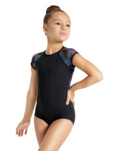 Load image into Gallery viewer, Mystical Forest Cap Sleeve Leotard - Girls 11971C
