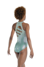 Load image into Gallery viewer, PEARLESCENT DIP-DYE MOCK NECK LEOTARD- CHILD