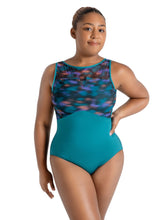 Load image into Gallery viewer, Mystical Forest V Front/ Back Scoop Tank Leotard 11910W