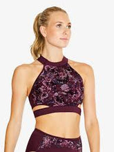 Load image into Gallery viewer, FT5093 Women’s Floral X-Back Halter Long Crop