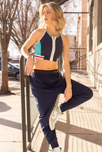 Load image into Gallery viewer, Aerial Crop - Ink/Teal- Adult Sizes