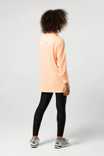 Load image into Gallery viewer, Ladies Bloch Print Oversized Long Sleeve Tee JLW5007