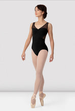 Load image into Gallery viewer, Ladies Boutique V Neck Tank Leotard L9895B