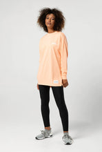Load image into Gallery viewer, Ladies Bloch Print Oversized Long Sleeve Tee JLW5007