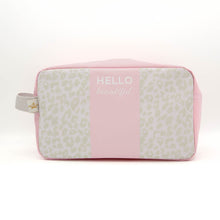 Load image into Gallery viewer, “Hello Beautiful” Cosmetic Bag
