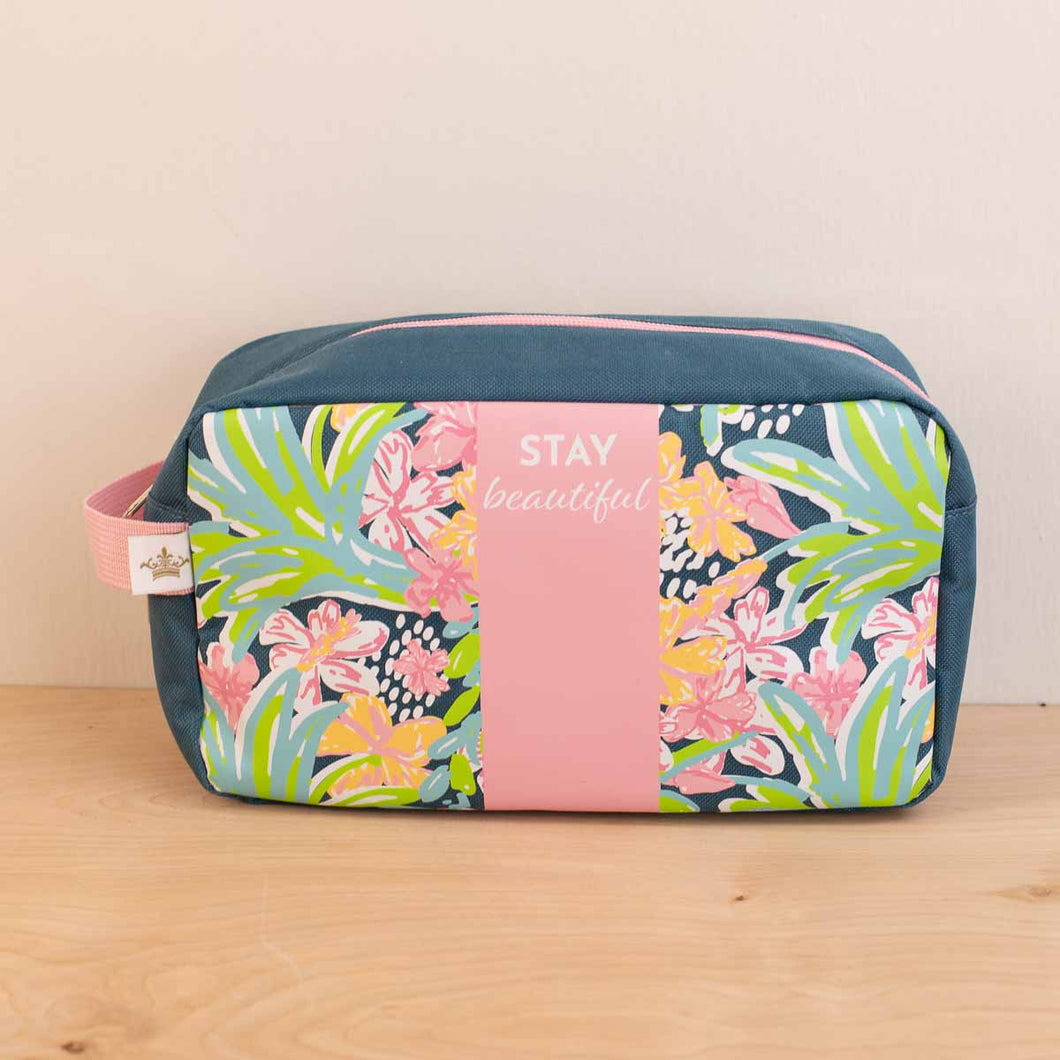 “STAY BEAUTIFUL” Cosmetic Bag