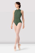 Load image into Gallery viewer, Ladies Adirah Corset Tank Leotard
