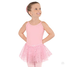 Load image into Gallery viewer, 0205 - Eurotard Girls Sequined Skirt Camisole Dance Dress
