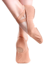 Load image into Gallery viewer, SD-16 B (M) Adult Stretch Canvas Split Sole Ballet Shoe
