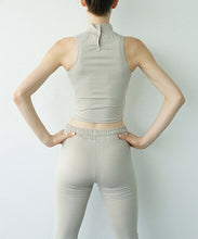 Load image into Gallery viewer, Sweatpant Legging: Taupe Heather
