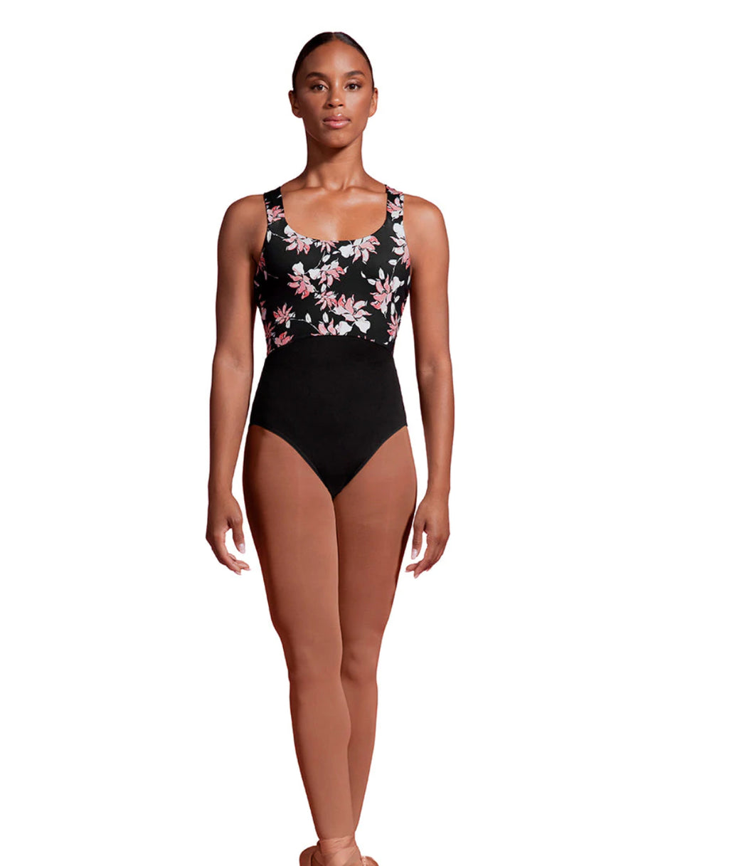 Tween Mirella Jardin Wide Strap Leotard