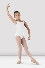 Load image into Gallery viewer, CL5405 Girls Basic Round Neck Tank Leotard
