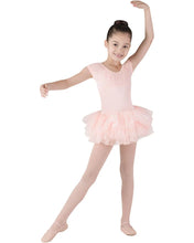 Load image into Gallery viewer, Girls Heart Back Tutu Leotard CL8012
