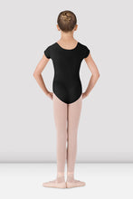 Load image into Gallery viewer, Girls Dujour Cap Sleeve Leotard
