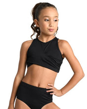 Load image into Gallery viewer, THE TWISTER CROP TOP - GIRLS
