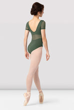 Load image into Gallery viewer, Scoop Neckline Corset Leotard
