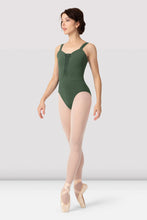 Load image into Gallery viewer, Tween Thara Lace Up Front Camisole Leotard
