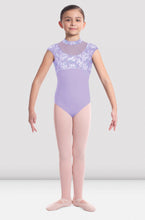 Load image into Gallery viewer, Girls Mirella Jardin Mock Neck Leotard
