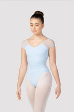 Load image into Gallery viewer, Bloch Flavia Rouched Bodice Cap Sleeve Leotard
