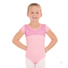 Load image into Gallery viewer, 33199 - Eurotard Girls Rosette Short Sleeve Leotard
