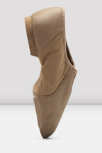 Load image into Gallery viewer, S0495L Ladies Neo-Flex Slip On Leather Jazz Shoes -TAN LEATHER
