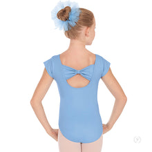 Load image into Gallery viewer, 44286 - Eurotard Girls Bow Back Cap Sleeve Leotard with Tactel® Microfiber
