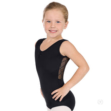 Load image into Gallery viewer, 45870c - Eurotard Girls Diamond Mesh Back Tank Leotard
