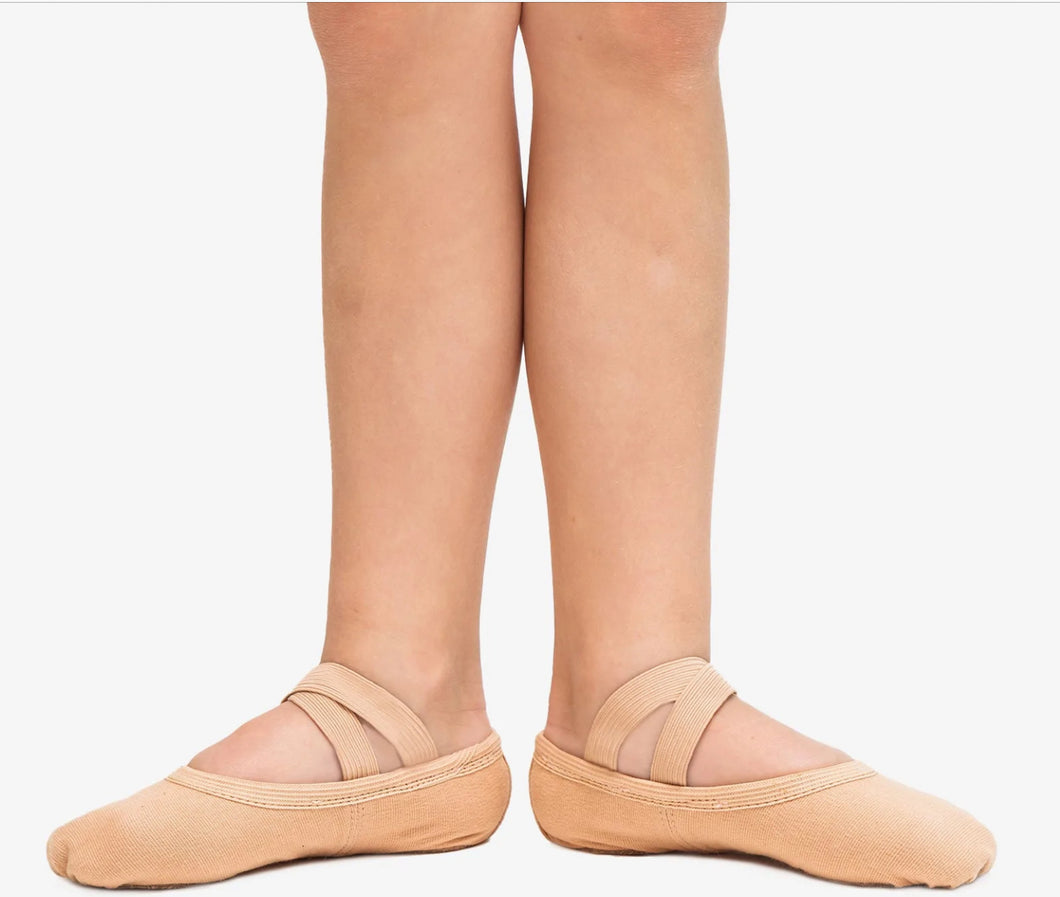 SD-16 B (M) Adult Stretch Canvas Split Sole Ballet Shoe