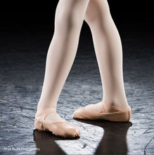 Load image into Gallery viewer, A2011c - Eurotard Child Passé Full Sole Leather Ballet Shoe, Drawstring Free
