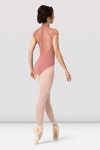 Load image into Gallery viewer, Ladies Victory Corset Cap Sleeve Leotard
