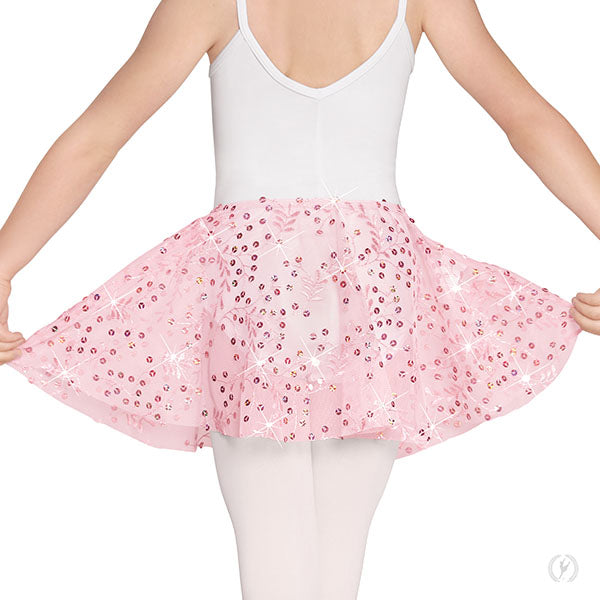 05283 - Eurotard Girls Enchanted Dreams Sequin Mesh Pull On Skirt