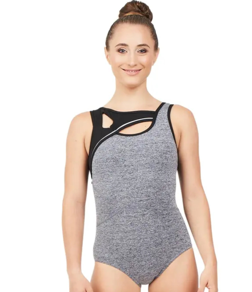 Cut Out Tank Leotard 11649W