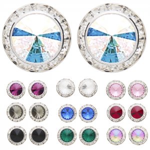 2710CAB Swarovski Performance CLIP ON Earrings  (12mm/17mm)